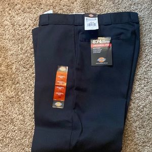 Dickies work pant size 34/30 black 874